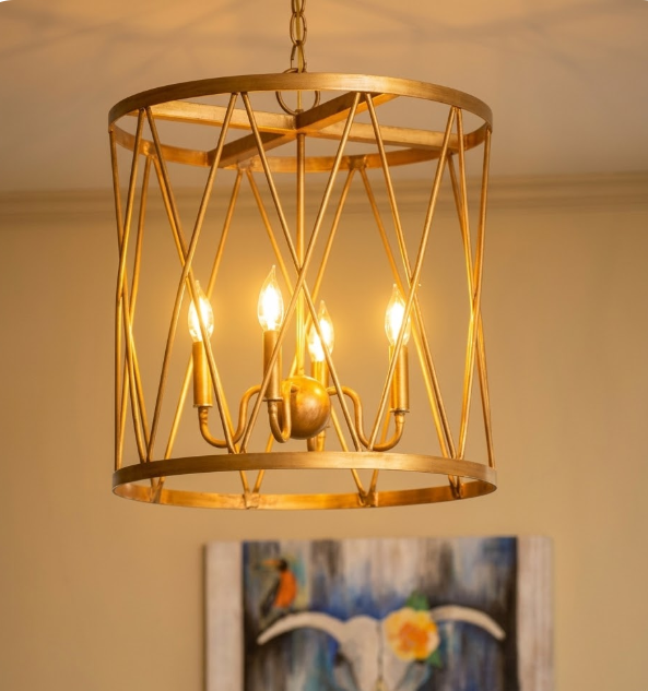 St. James Cypruse Copper Chandelier Kitchen Island Pendant Lights