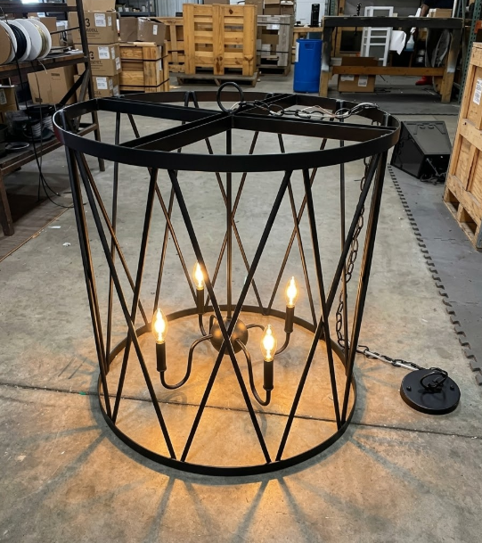 St. James Cypruse Copper Chandelier Kitchen Island Pendant Lights