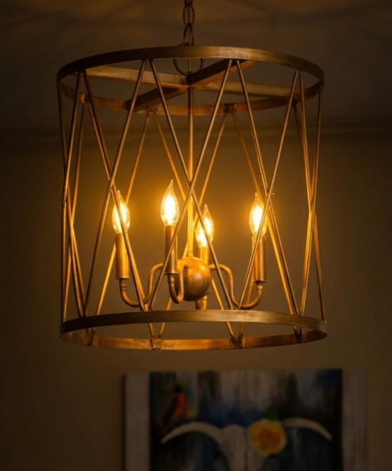 St. James Cypruse Copper Chandelier Kitchen Island Pendant Lights