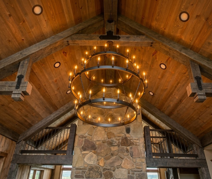 St. James Sullivan 3 Tier Steel Chandelier Pendant Light