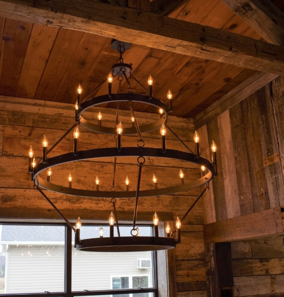 St. James Sullivan 3 Tier Steel Chandelier Pendant Light