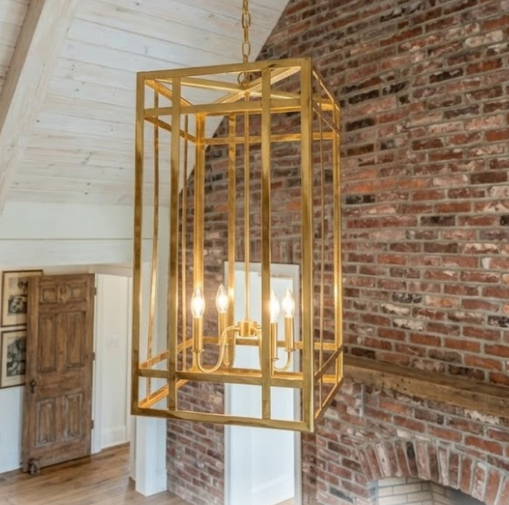 Camden Copper Chandelier Kitchen Island Pendant Light Custom Design