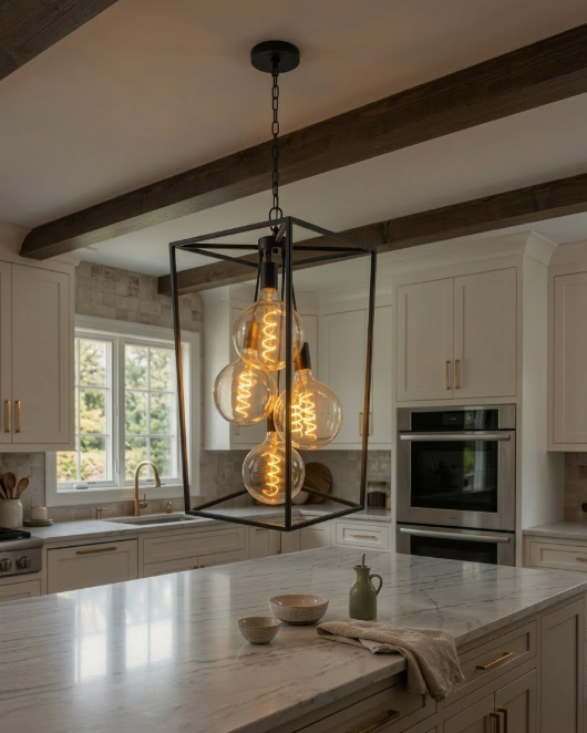 St. James Camden Copper Chandelier Pendant Lights