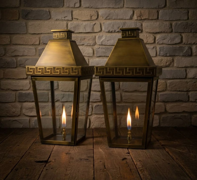 The Aztec Copper Lantern Kitchen Island Pendant Light Custom Design
