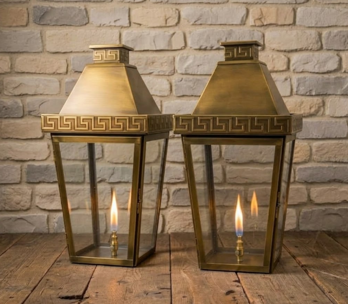 The Aztec Copper Lantern Kitchen Island Pendant Light Custom Design