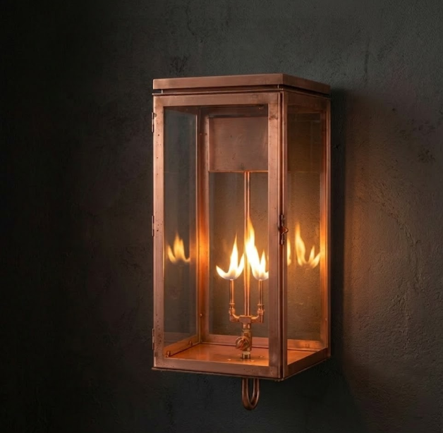 St. James Frisco Copper Lantern
