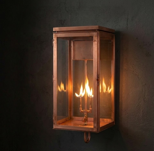 St. James Frisco Copper Lantern