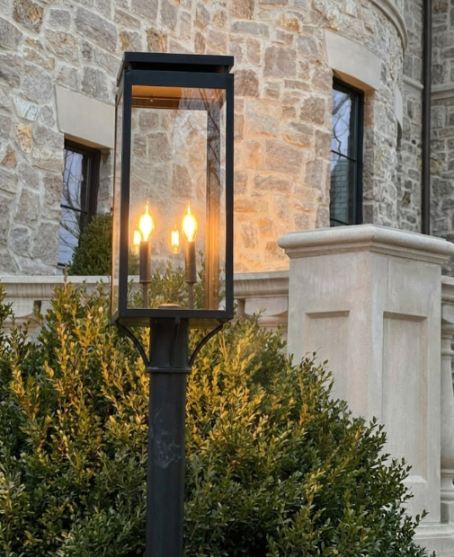 St. James Frisco Copper Lantern