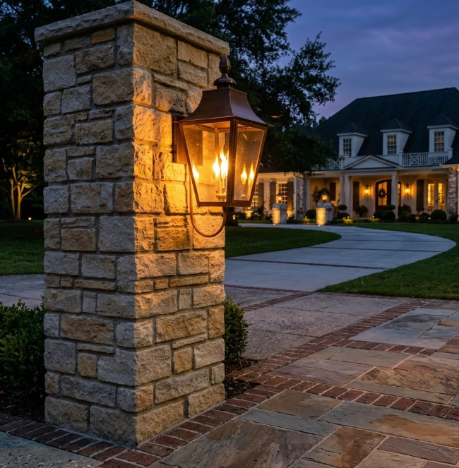 The Montrose Copper Lantern & Pendant Light