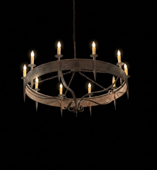 The El Corazon Steel Chandelier Pendant Light Custom Design