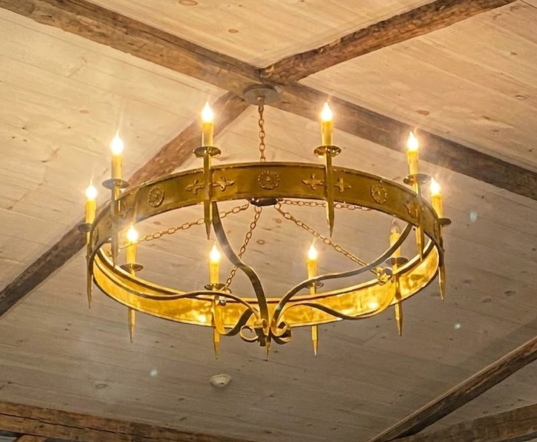 The El Corazon Steel Chandelier Pendant Light Custom Design