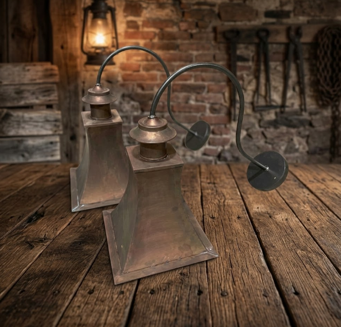 St. James Madison Copper Wall Sconce Custom Design