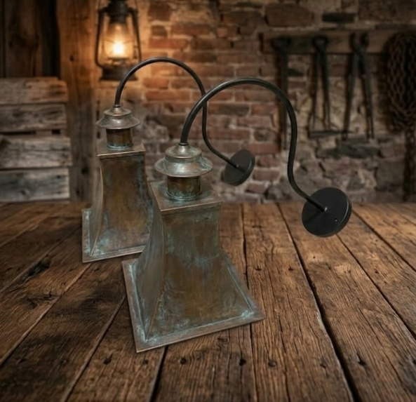 St. James Madison Copper Wall Sconce Custom Design