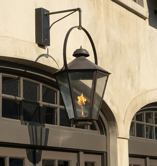 St. James Biloxi Copper Lantern Pendant Lights