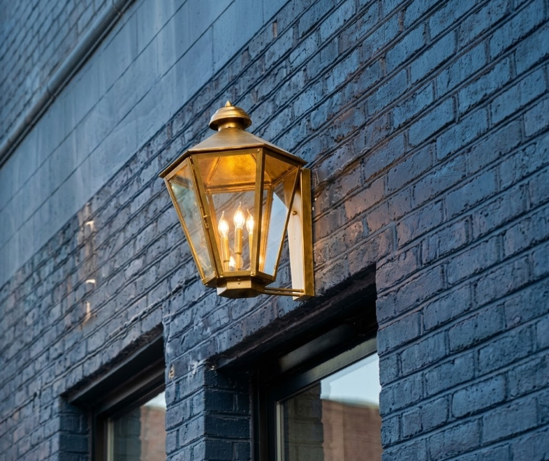 St. James Biloxi Copper Lantern Pendant Lights