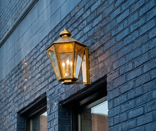 St. James Biloxi Copper Lantern Pendant Lights