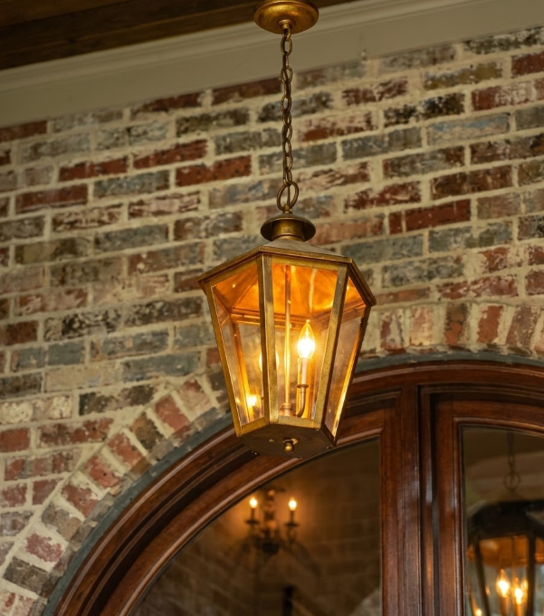 St. James Biloxi Copper Lantern Pendant Lights