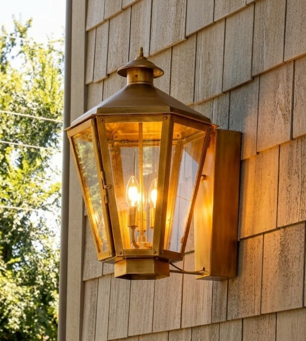 St. James Biloxi Copper Lantern Pendant Lights