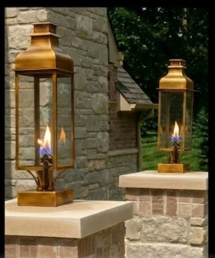 St. James Sarasota Copper Lanterns