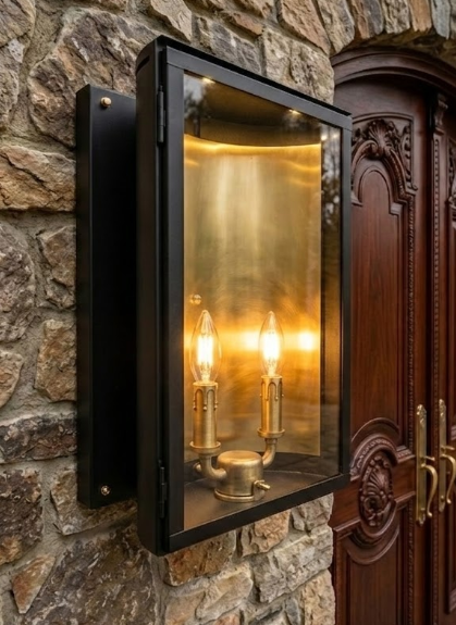 St. James Gemini Copper Lantern