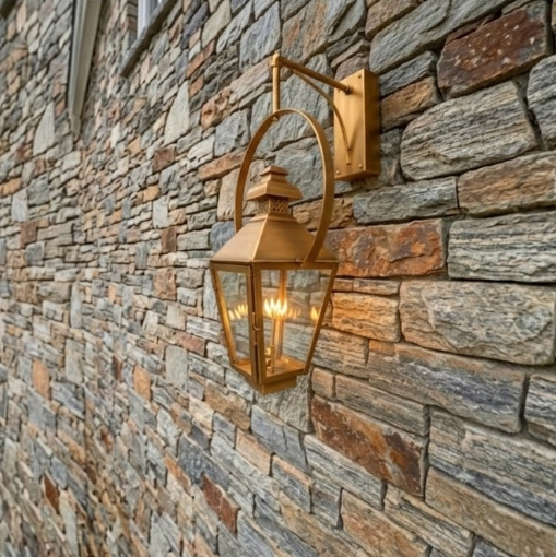 St. James Logan Copper Lantern Pendant LIghts