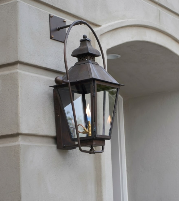 St. James Logan Copper Lantern Pendant LIghts