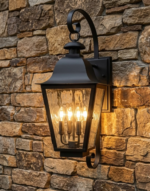 St. James Quebec Copper Lantern