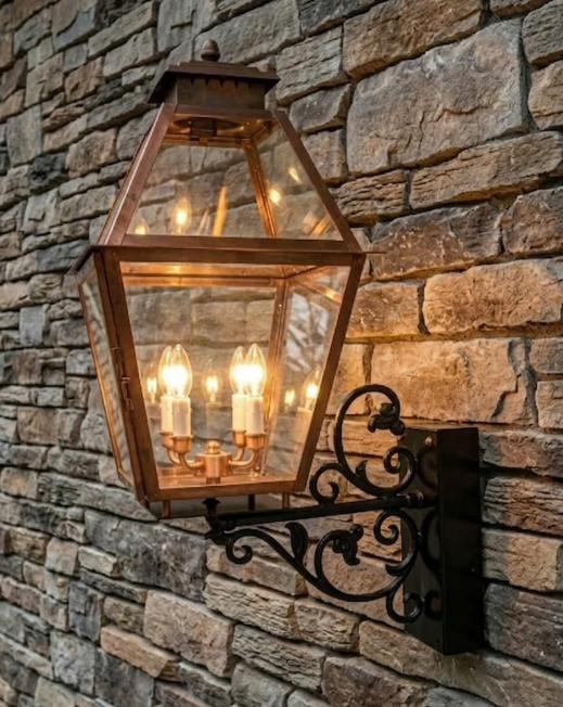 St. James Natchez Copper Lantern & Pendant LIght