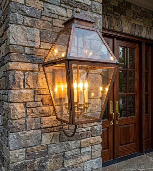 St. James Natchez Copper Lantern & Pendant LIght