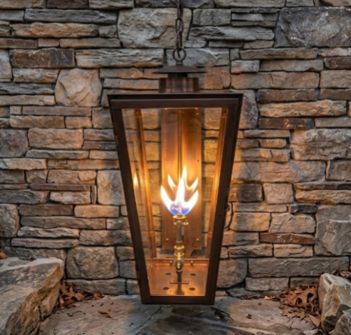 St. James Equestrian Copper Lantern & Pendant Light