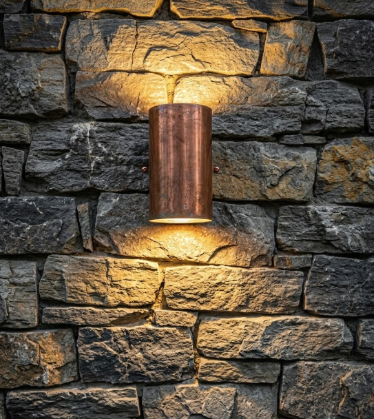 St. James Piastra Copper Wall Sconce