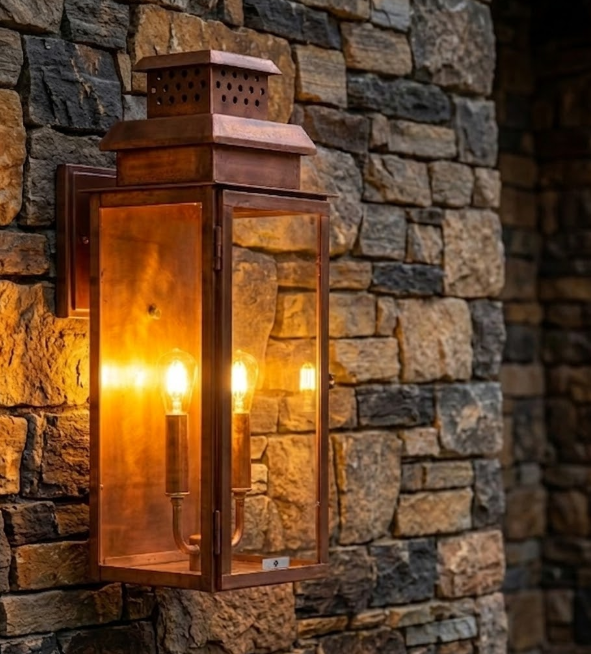 St. James Chicago Copper Lantern & Pendant Light