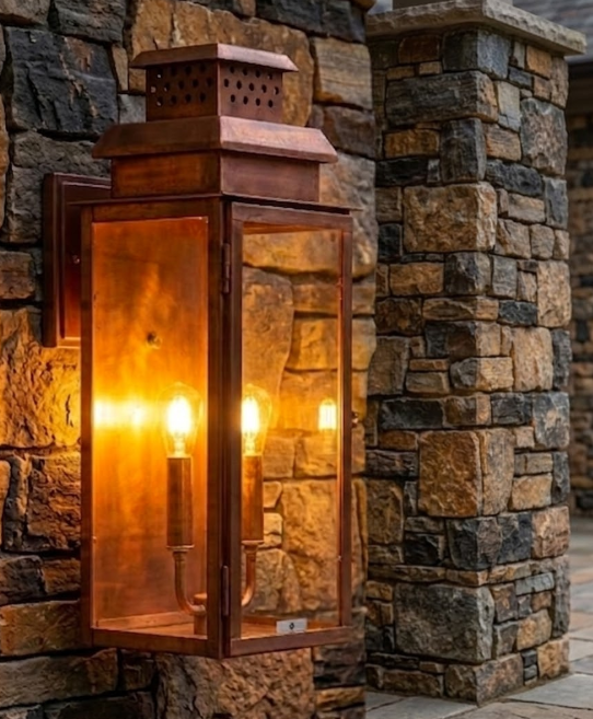 St. James Chicago Copper Lantern & Pendant Light