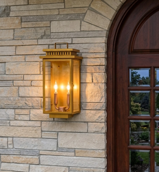 St. James Harper Copper Lantern & Pendant LIght
