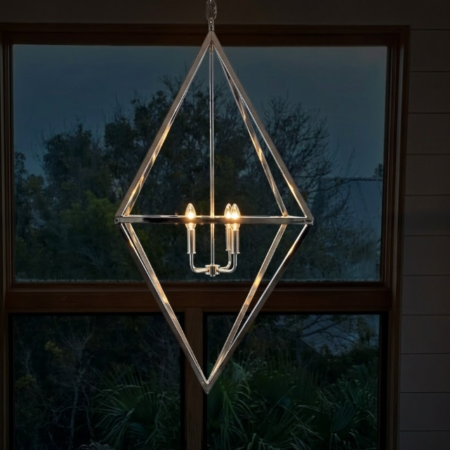 The Godiva Steel Chandelier Pendant Lights Custom Design