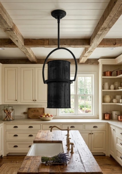 The Farmhouse Copper Pendant Light Custom Design