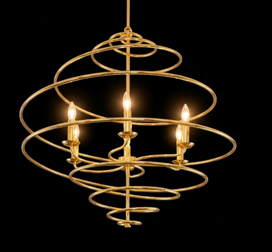 The Prosecco Steel Chandelier Pendant Light Custom Design