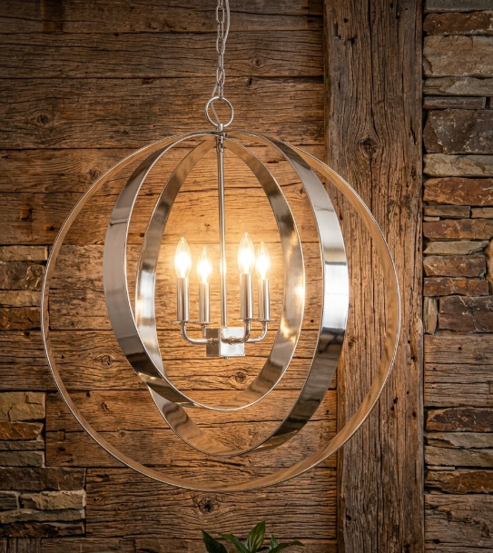 Diablo Steel Chandelier Pendant Lights Custom Design