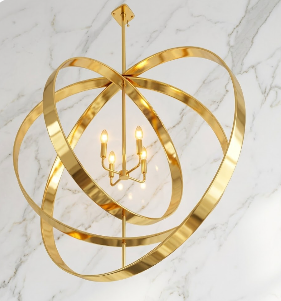 Diablo Steel Chandelier Pendant Lights Custom Design