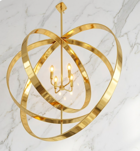 Diablo Steel Chandelier Pendant Lights Custom Design