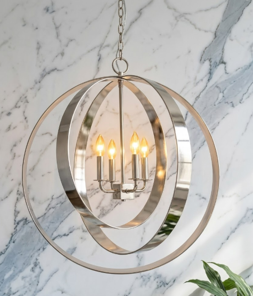 Diablo Steel Chandelier Pendant Lights Custom Design