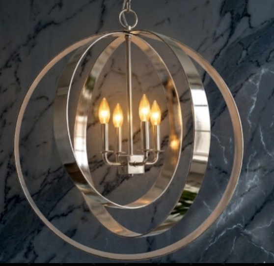Diablo Steel Chandelier Pendant Lights Custom Design