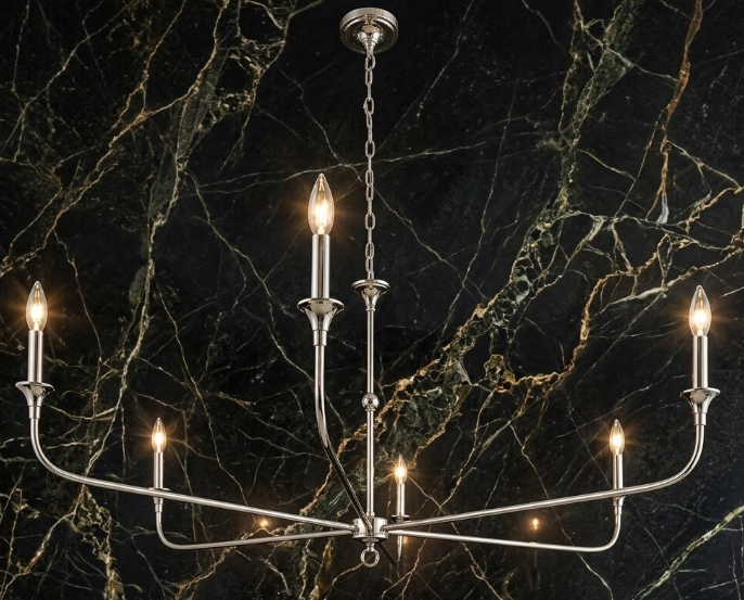 The Valencia Copper Chandelier Pendant Light