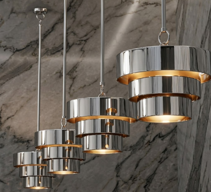 The Castellano Copper Pendant Lights Custom Design
