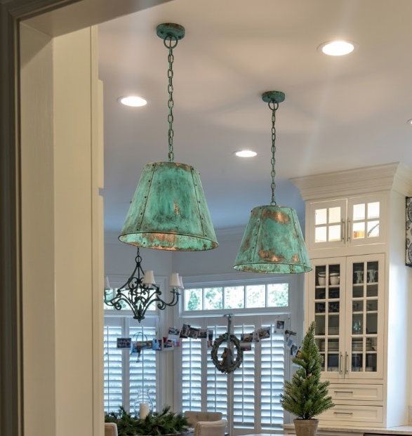 The Cisterna Copper Chandelier Pendant Lights Custom Design