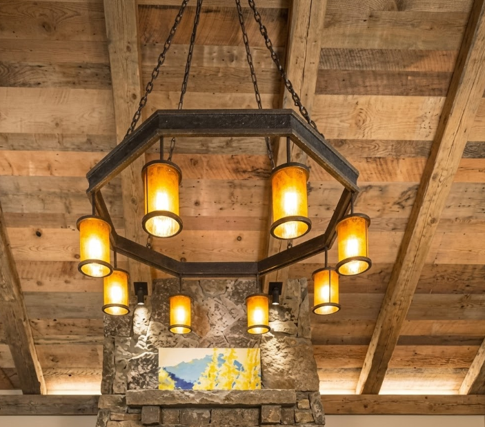 The Tulsa Steel Chandelier Custom Design