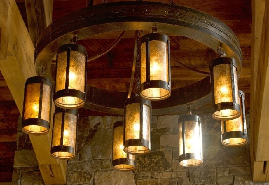 The King Ranch Steel Chandelier Pendant Light Custom Design