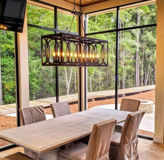 The Wellington Steel Pendant Lights Custom Design