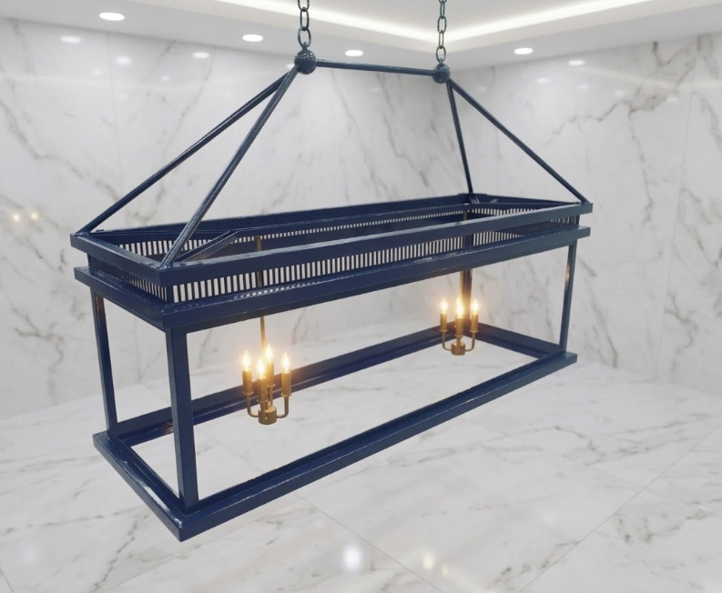 The Mountbatten Copper Chandelier Pendant Light Custom Design