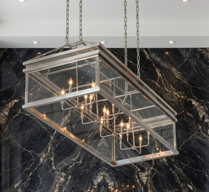 The Mountbatten Copper Chandelier Pendant Light Custom Design